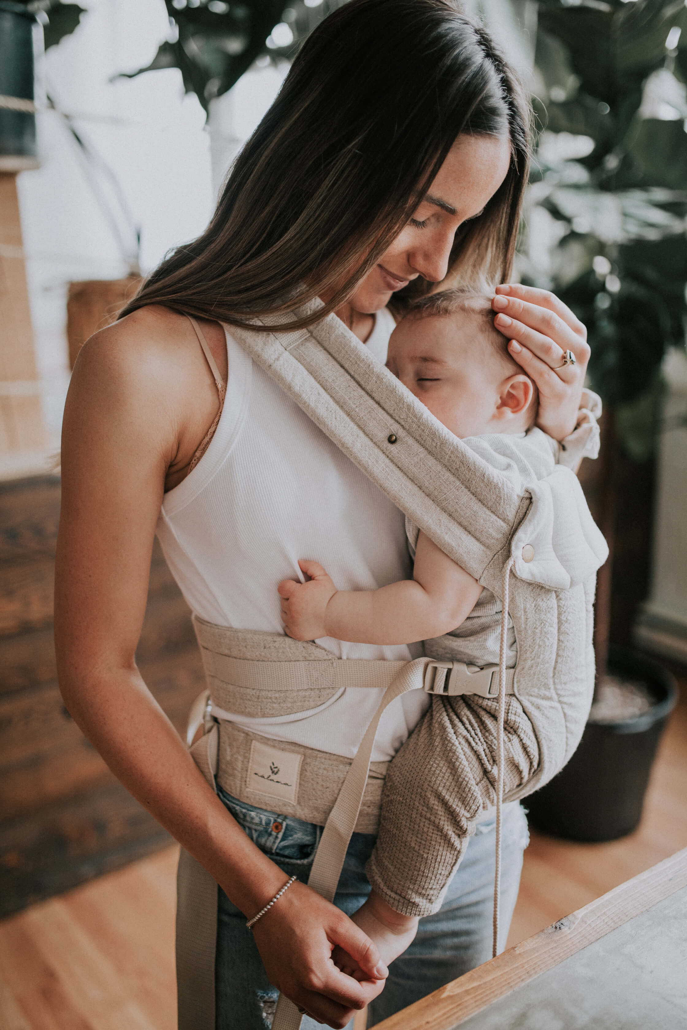 Classic Linen Baby Carrier, Baby Wrap